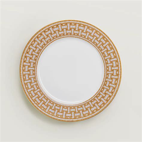 hermes platt|Hermes table plates for sale.